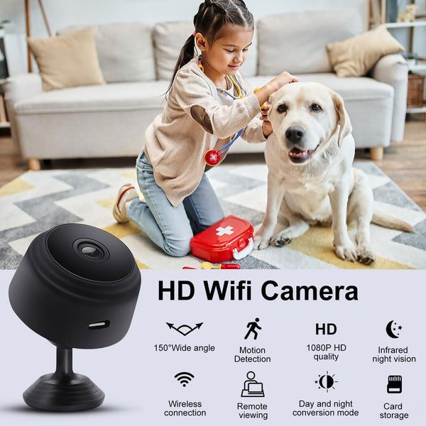 Mini Spy Camera Wireless - 2K Ultra-HD